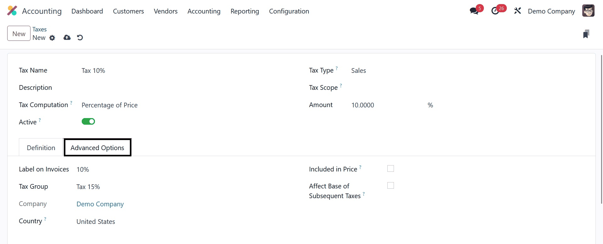 How to Map Taxes & Accounts Using Fiscal Position in Odoo 17 Accounting-cybrosys