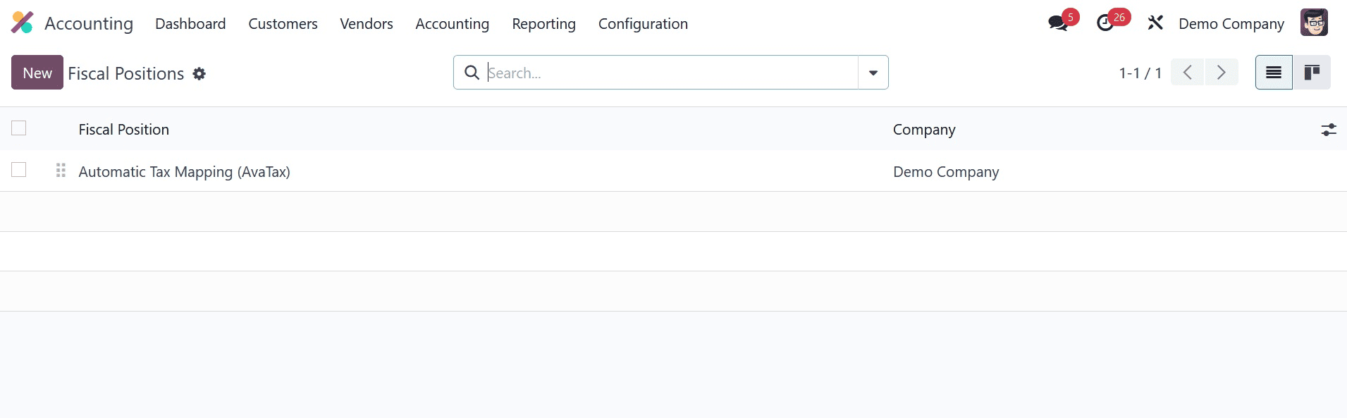 How to Map Taxes & Accounts Using Fiscal Position in Odoo 17 Accounting-cybrosys