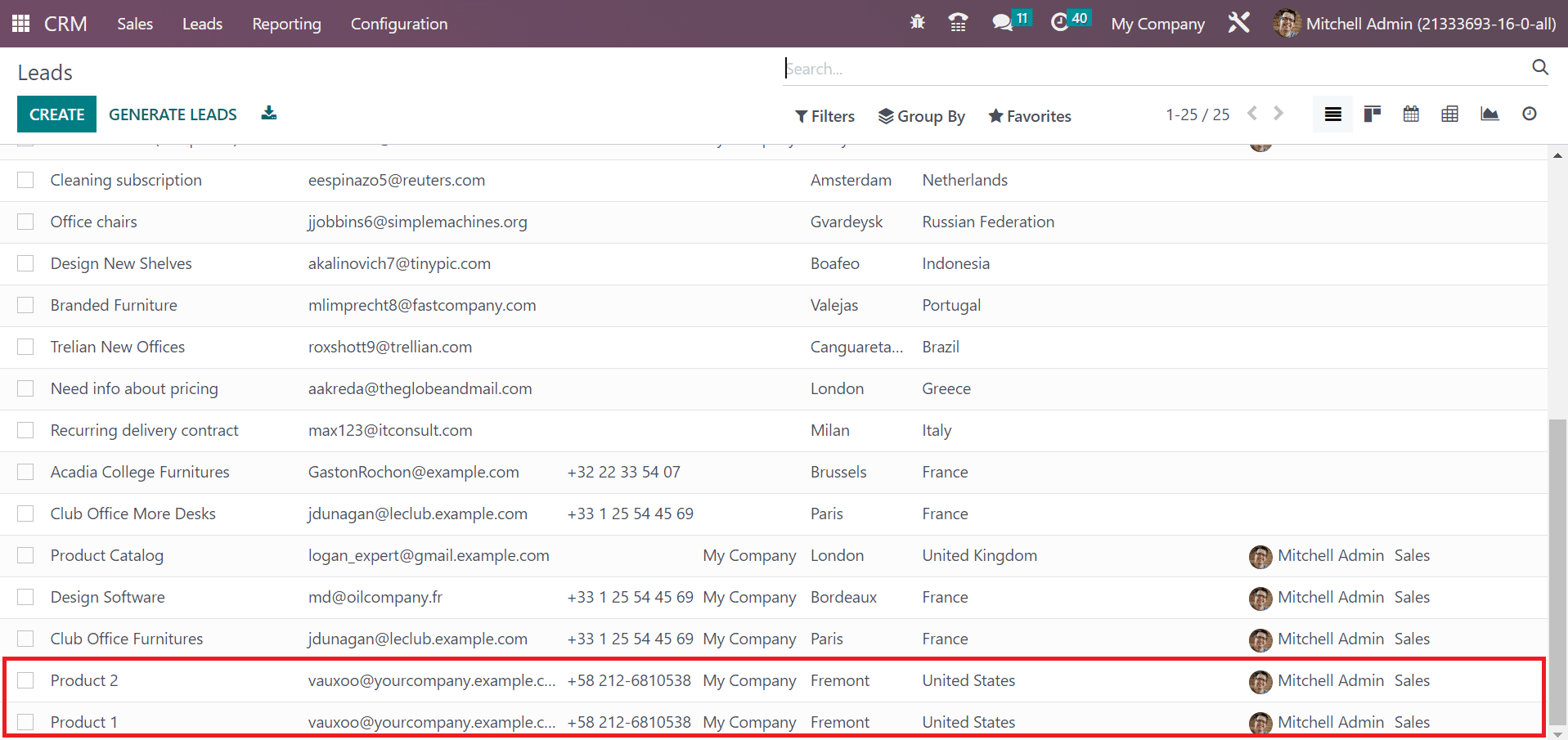 How to Merge Multiple Leads/Opportunity in Odoo 16 CRMcybrosys