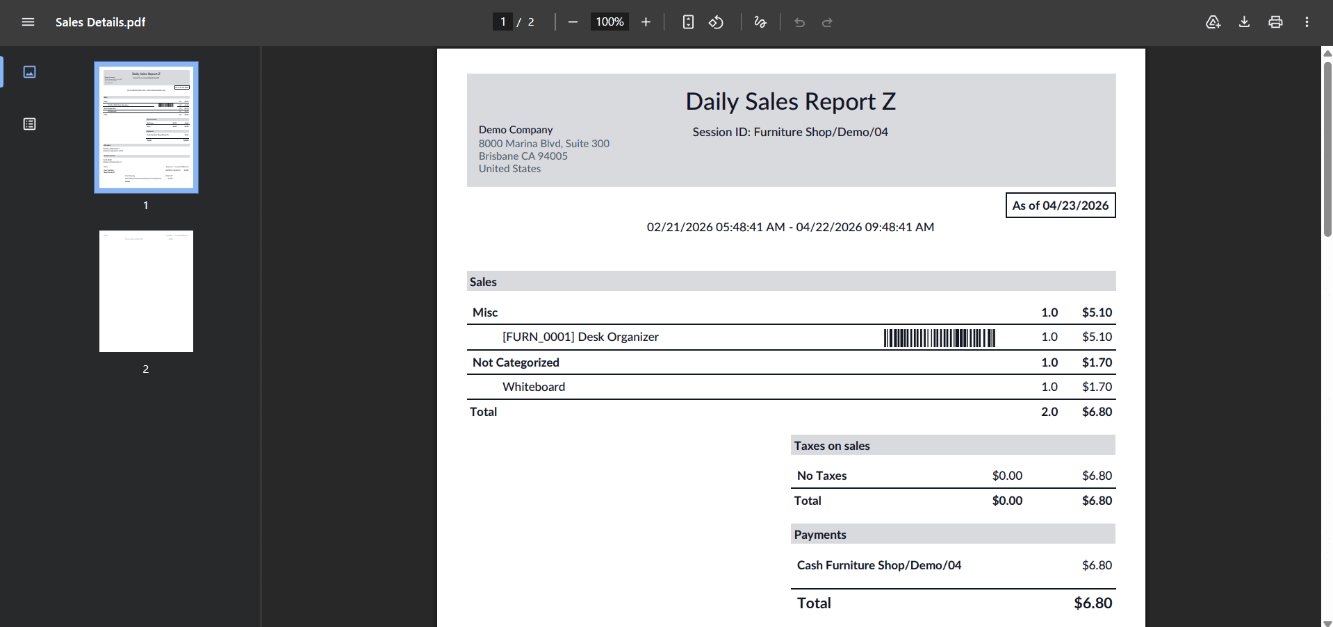 How to Monitor Daily Sales with Odoo 19 POS Reporting Tools-cybrosys