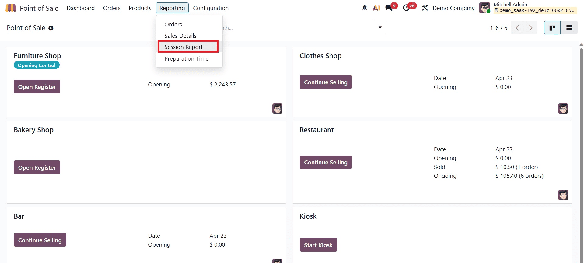 How to Monitor Daily Sales with Odoo 19 POS Reporting Tools-cybrosys