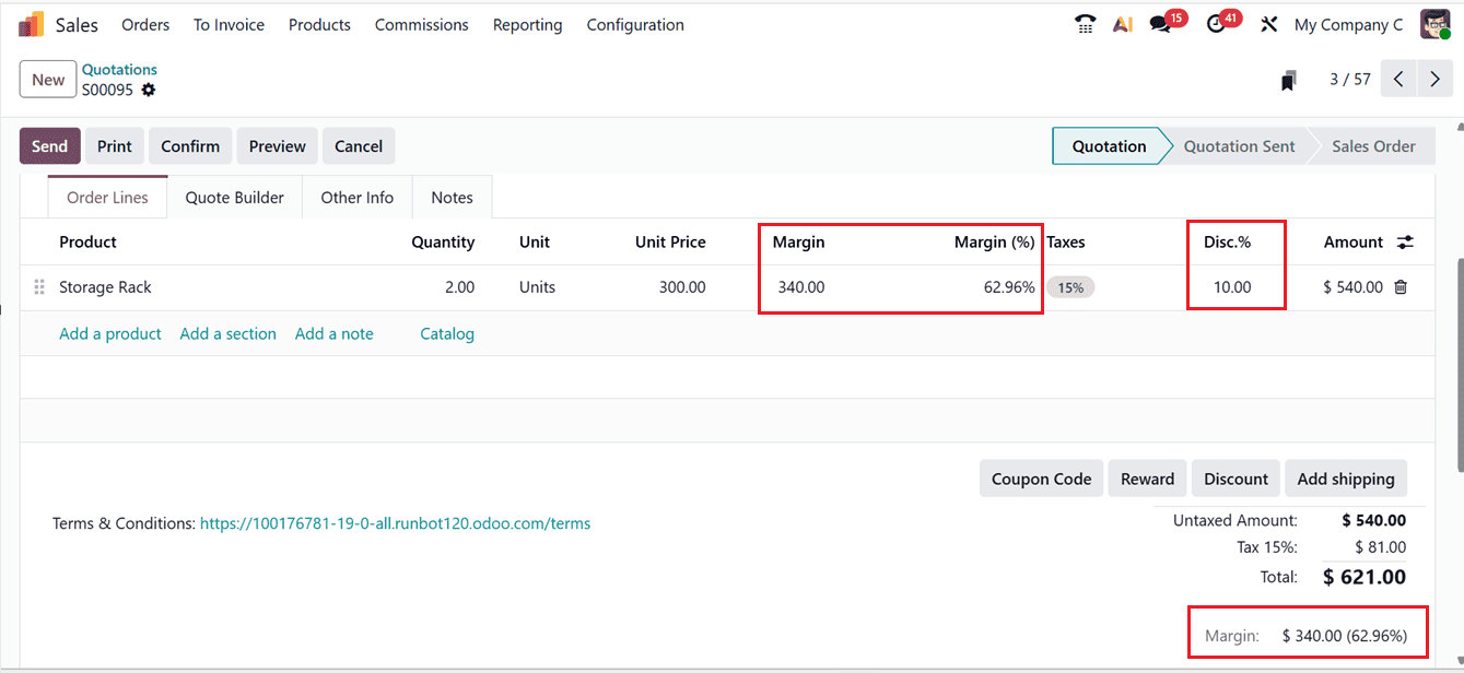 How to Monitor Profit Margins in Odoo 19 Sales Orders-cybrosys