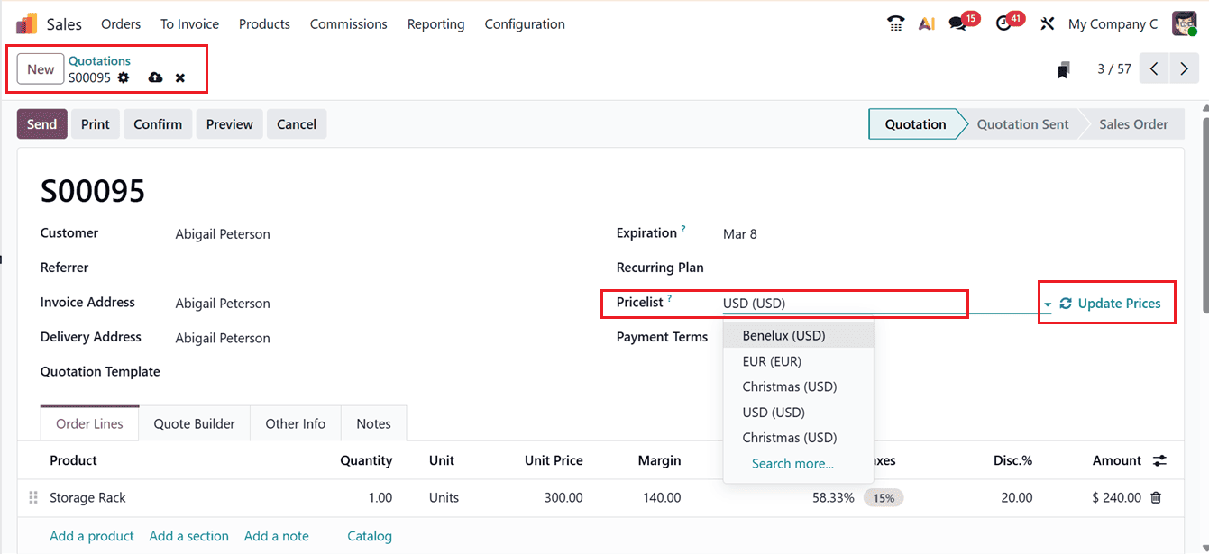 How to Monitor Profit Margins in Odoo 19 Sales Orders-cybrosys