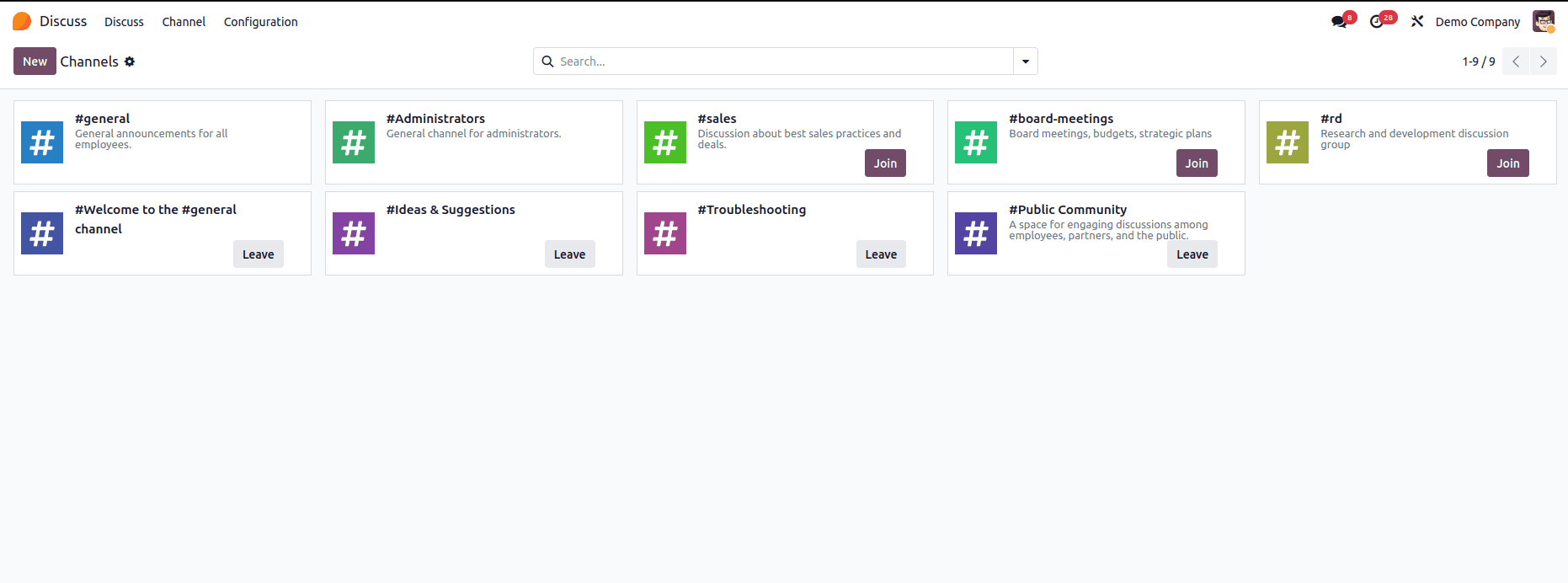 How to Mute Channels and Customize Notifications in Odoo 18 Discuss-cybrosys