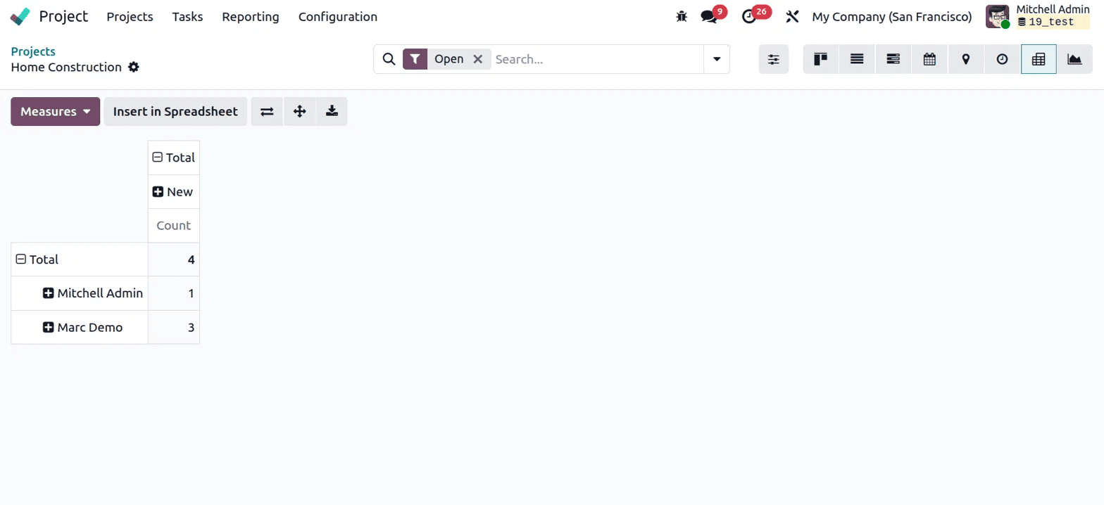 How to Navigate Project and Task Views in Odoo 19-cybrosys