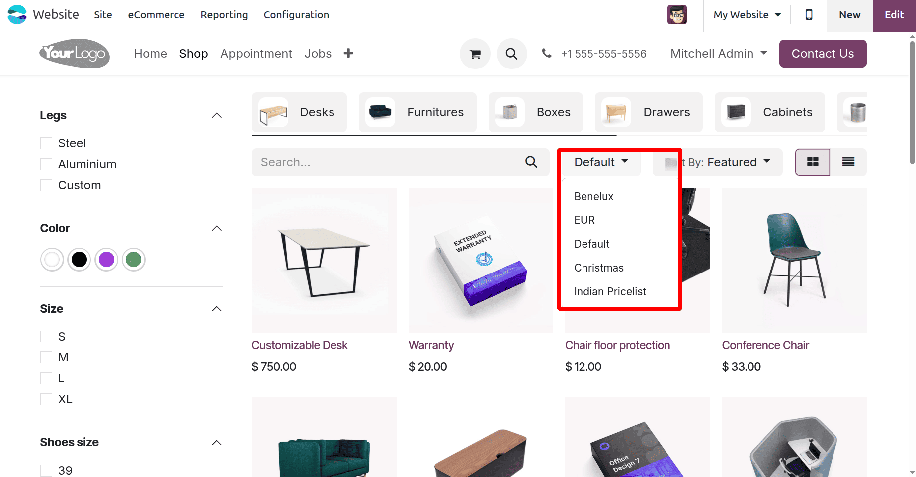 How to Offer Tiered Pricing to Customers in Odoo 18 E-Commerce-cybrosys