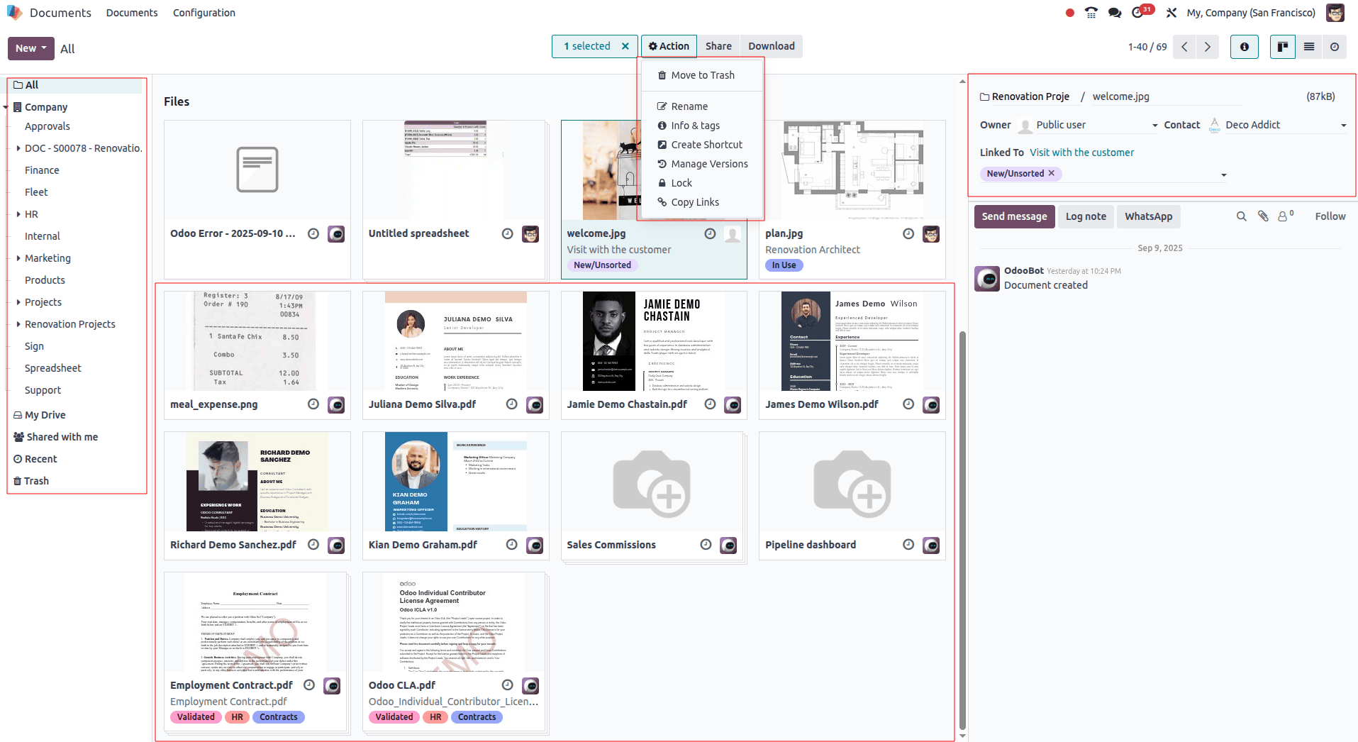 How to Optimize Document Management in Odoo 18-cybrosys
