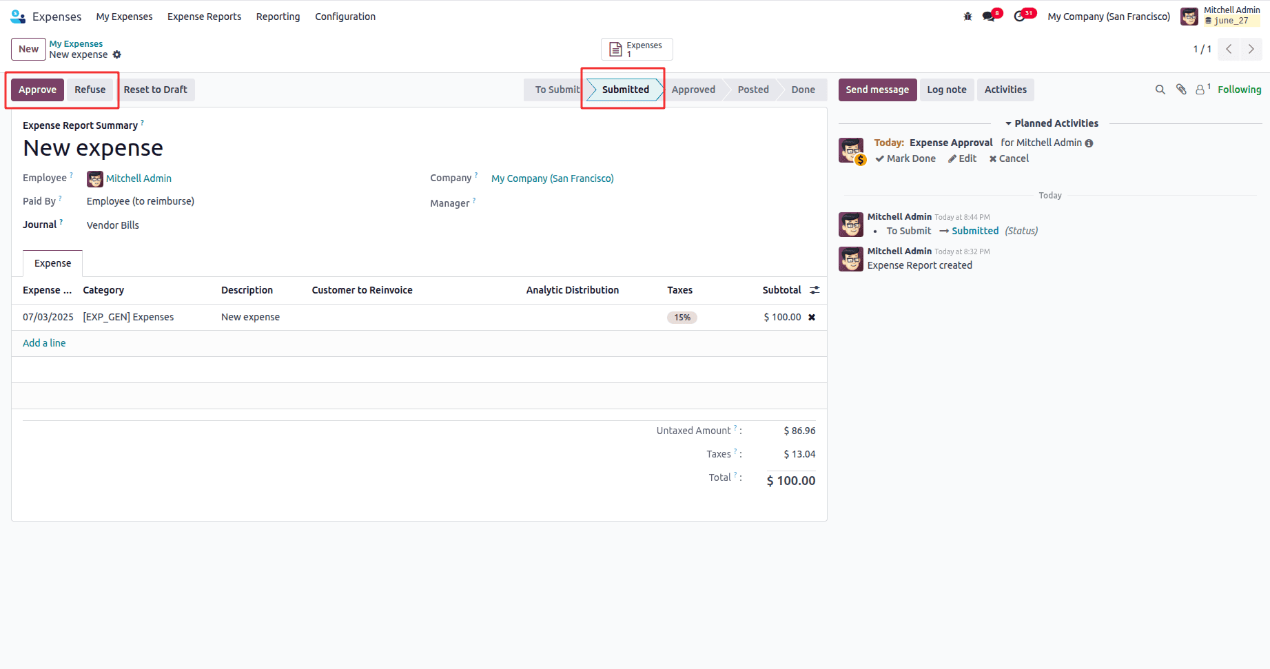 How to Organize & Manage Expense Reports in Odoo 18-cybrosys