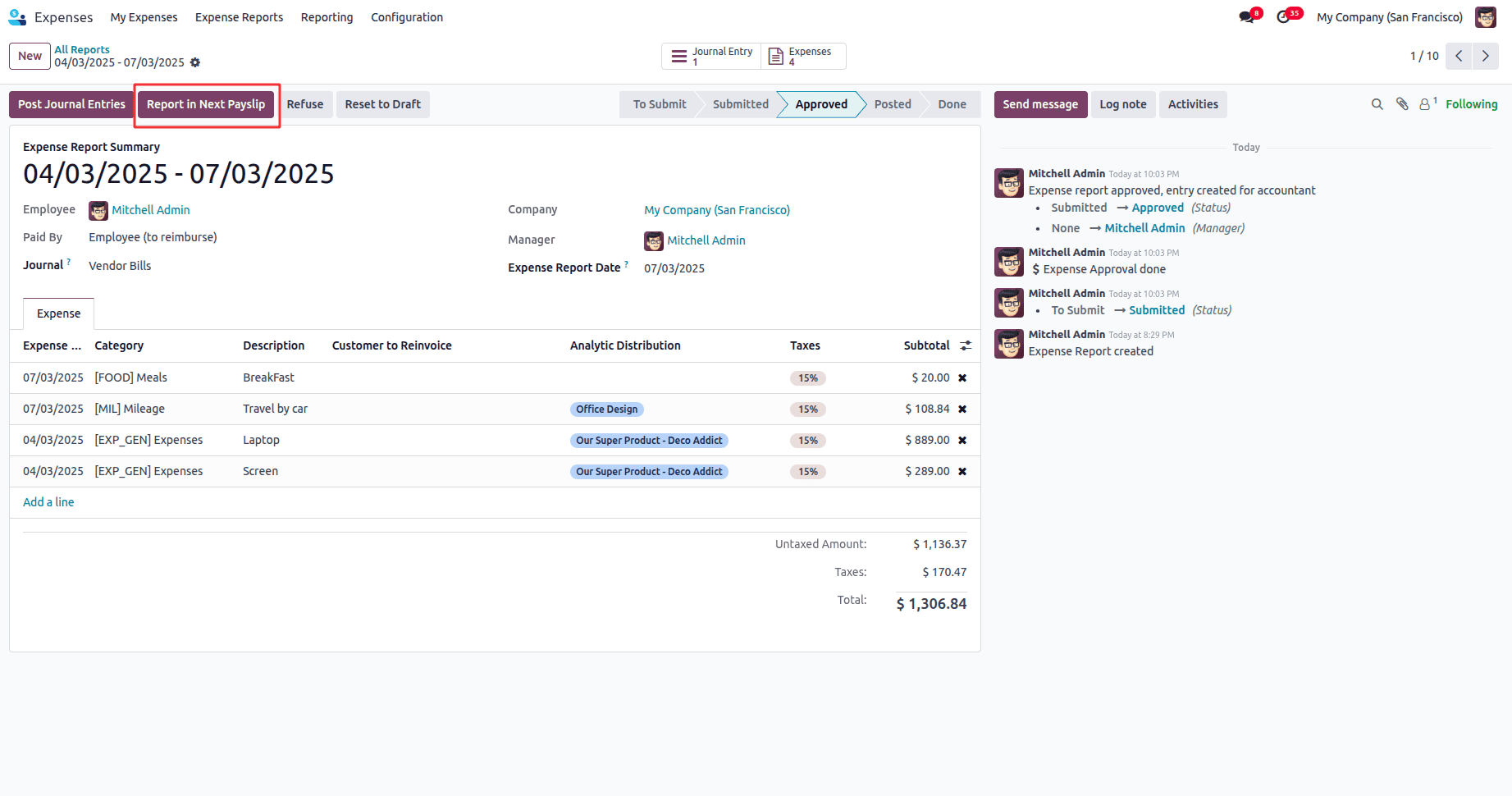 How to Organize & Manage Expense Reports in Odoo 18-cybrosys