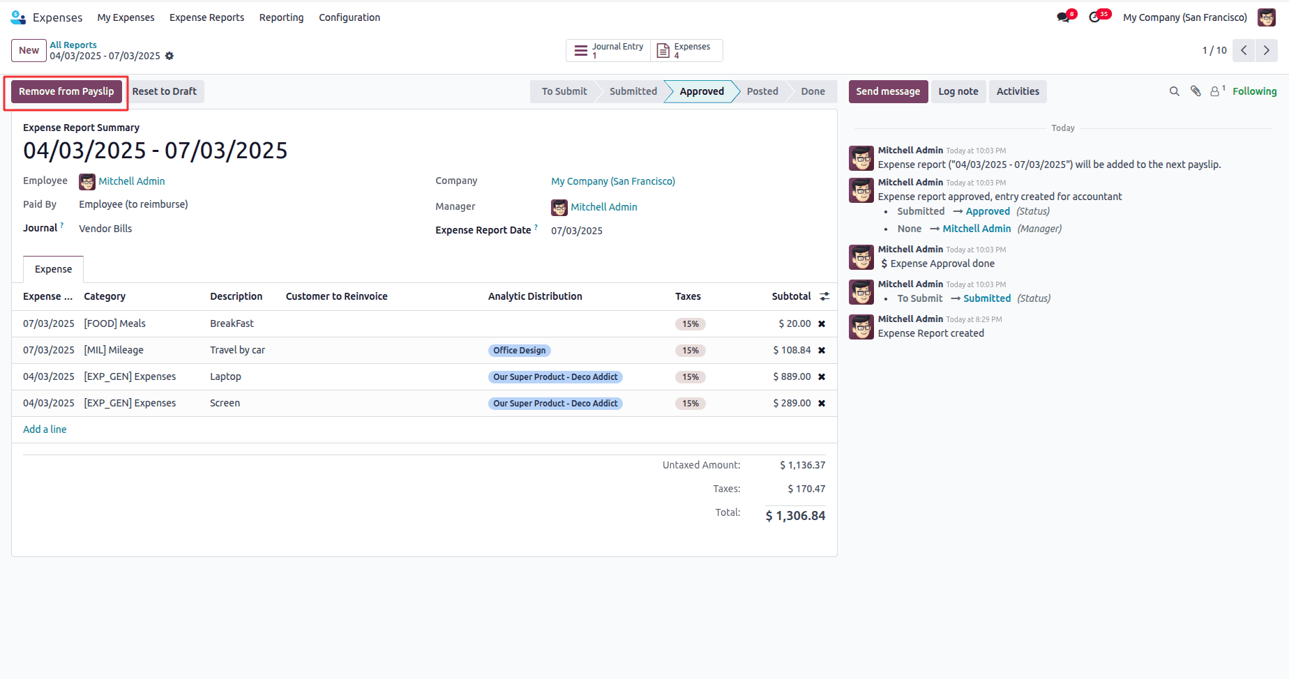 How to Organize & Manage Expense Reports in Odoo 18-cybrosys