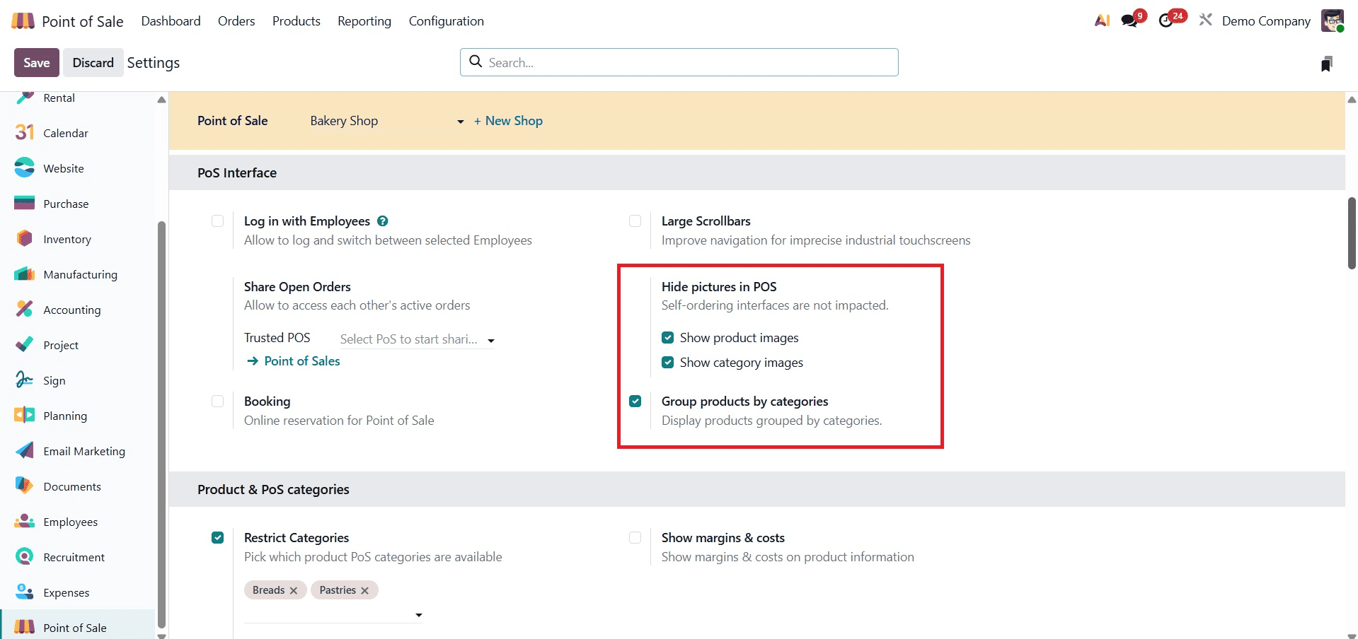 How to Organize POS Items with PoS Product Categories in Odoo 19 POS-cybrosys
