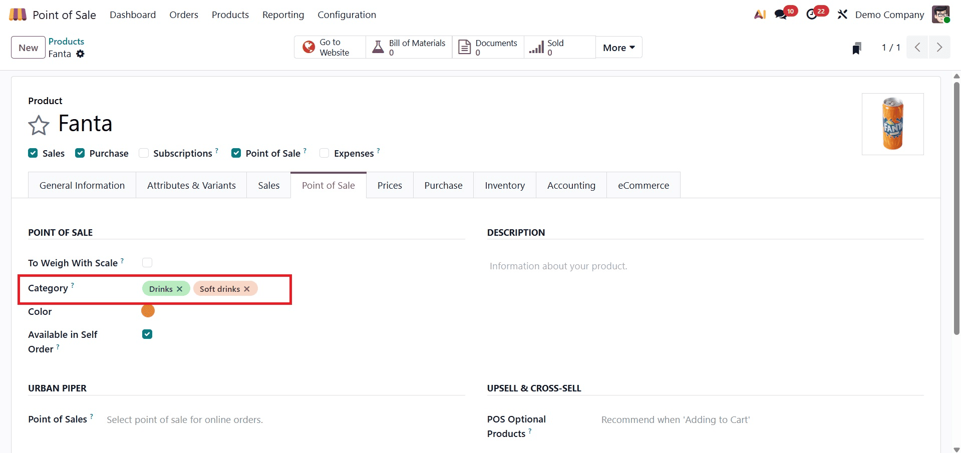 How to Organize POS Items with PoS Product Categories in Odoo 19 POS-cybrosys