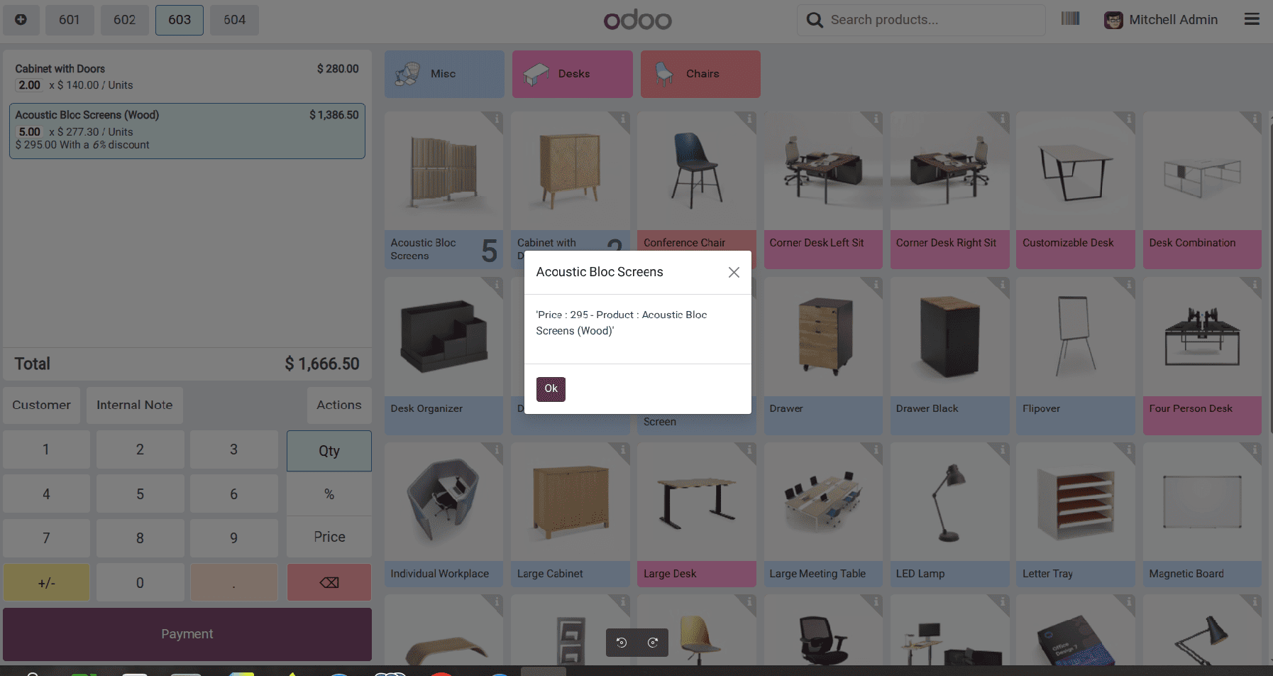 How to Override a widget in the Odoo 19 POS-cybrosys