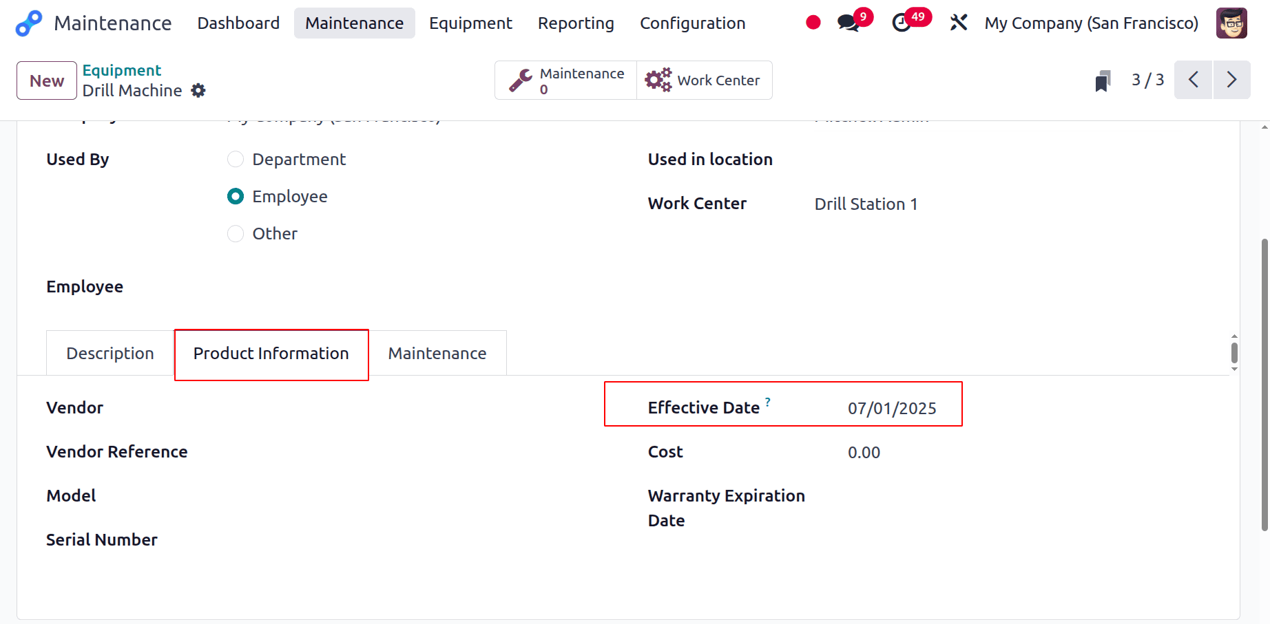 How to Perform Corrective Maintenance in Odoo 18-cybrosys