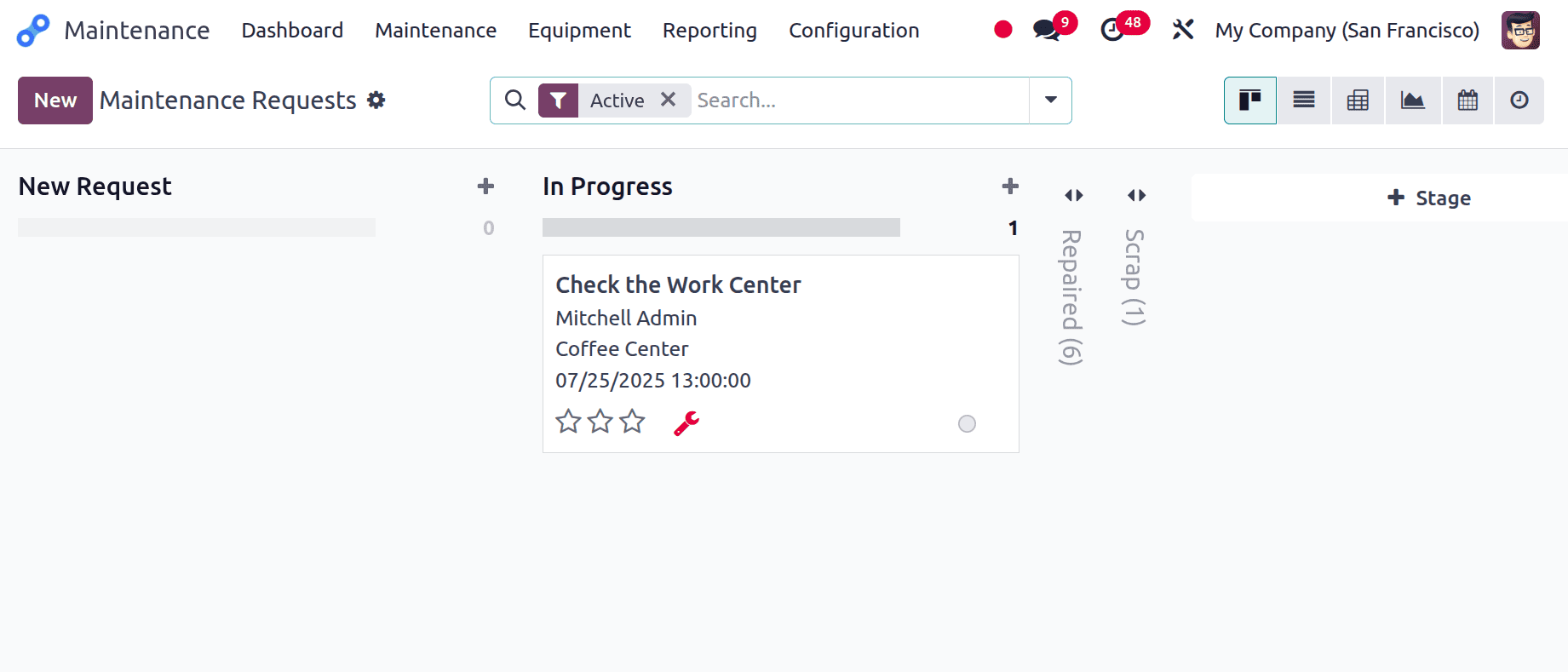 How to Perform Corrective Maintenance in Odoo 18-cybrosys