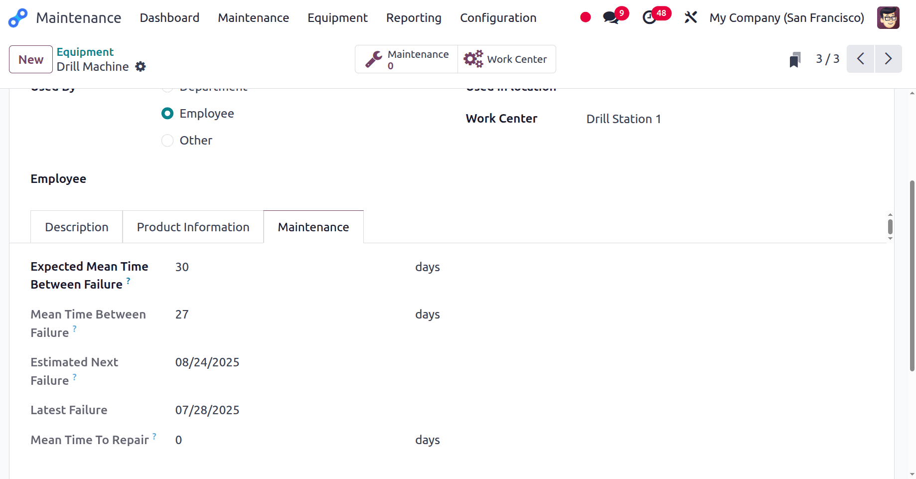 How to Perform Corrective Maintenance in Odoo 18-cybrosys