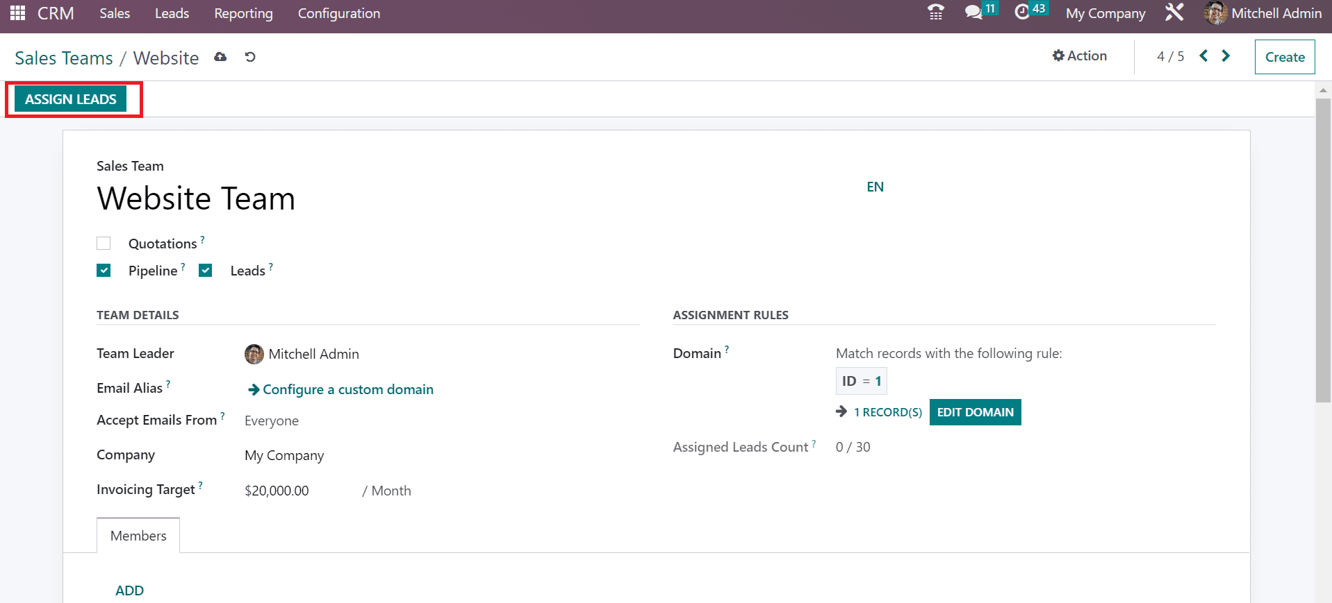 how-to-periodically-assign-leads-based-on-rules-in-odoo-16-crm-21-cybrosys