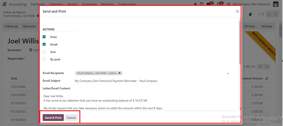 How to Periodically Followup Your Payments Using Odoo 17 Accounting-cybrosys