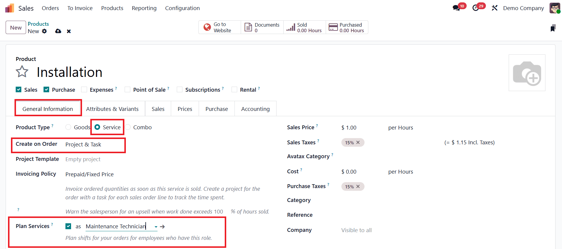 How to Plan shifts for a Project in Odoo 18-cybrosys