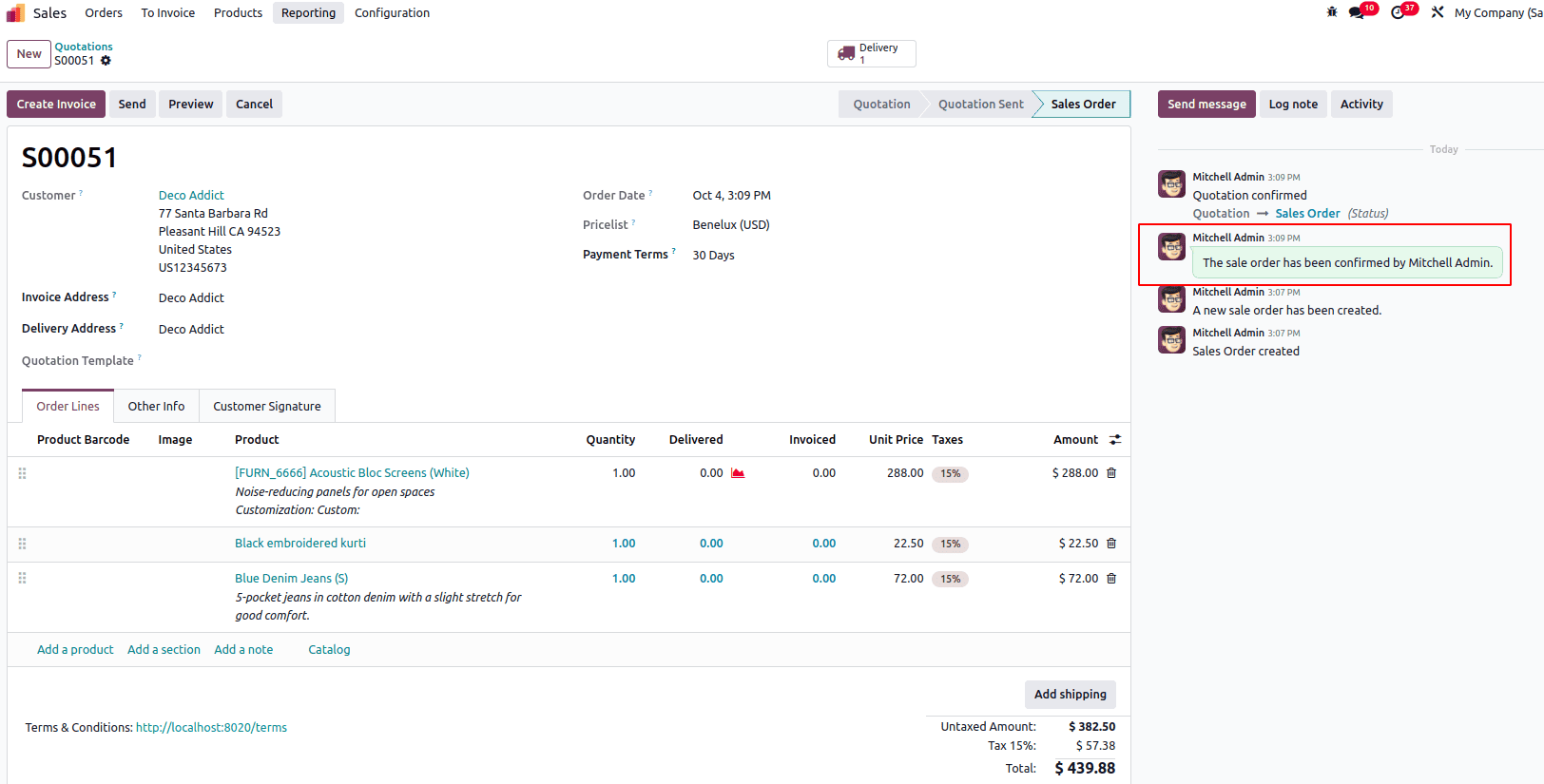 How to Post a Message to Chatter in Odoo 19-cybrosys