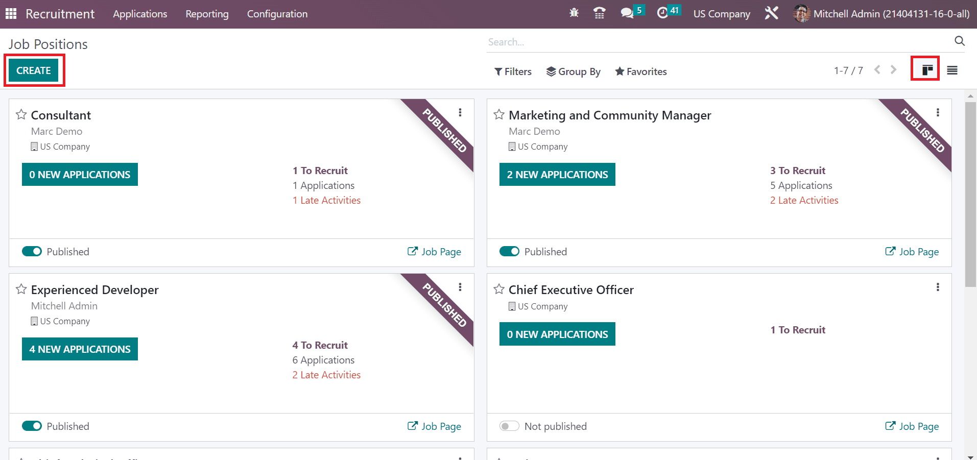 how-to-post-a-new-job-in-us-company-using-odoo-16-recruitment-7-cybrosys