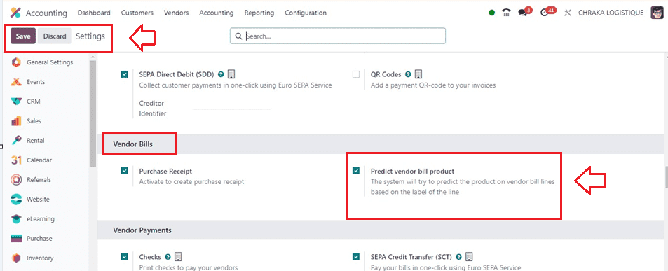 How to Predict Vendor Bill Products in Odoo 17 Accounting-cybrosys