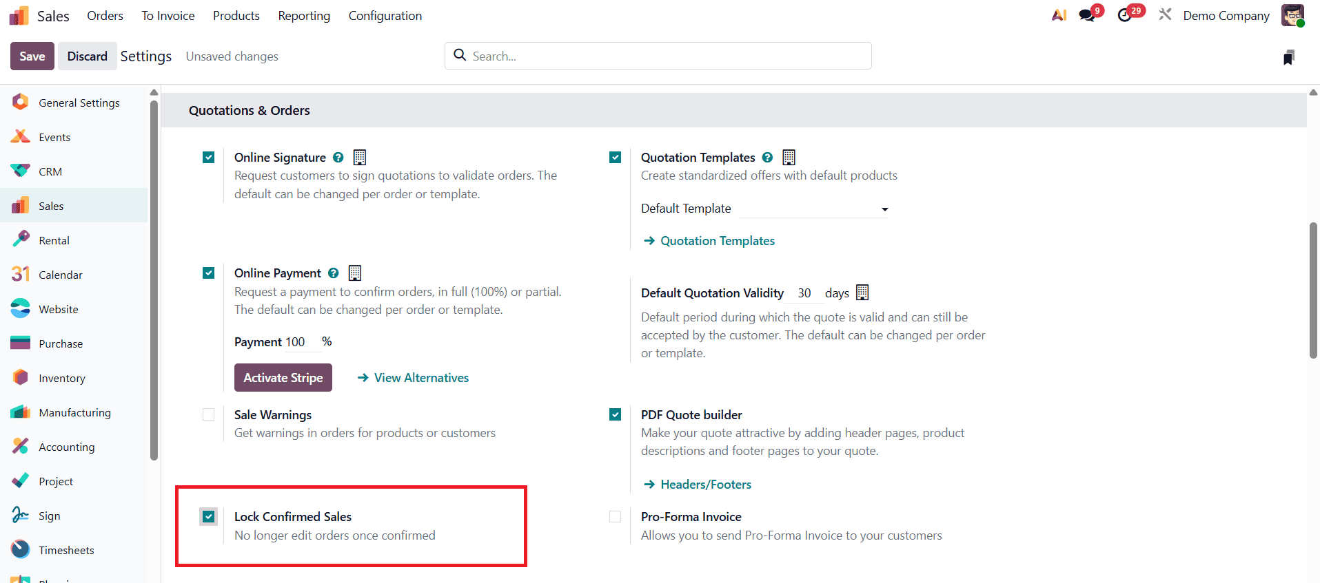 How to Prevent Edits to Confirmed Sales Orders in Odoo 19-cybrosys
