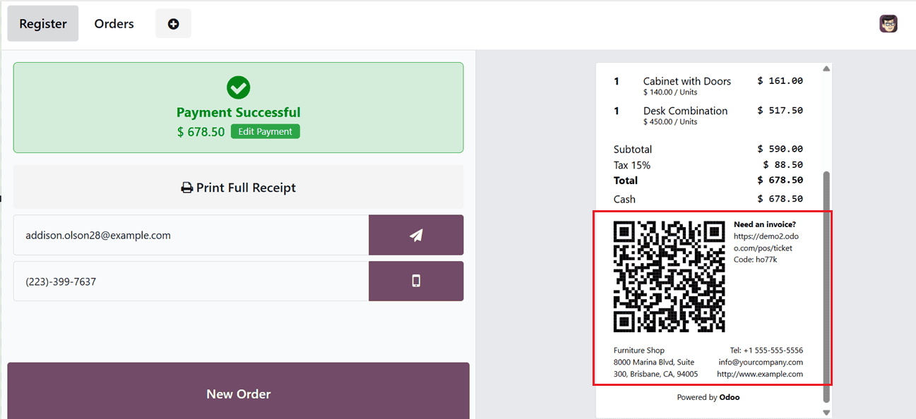 How to Print and Manage POS Receipts & Bills in Odoo 19-cybrosys