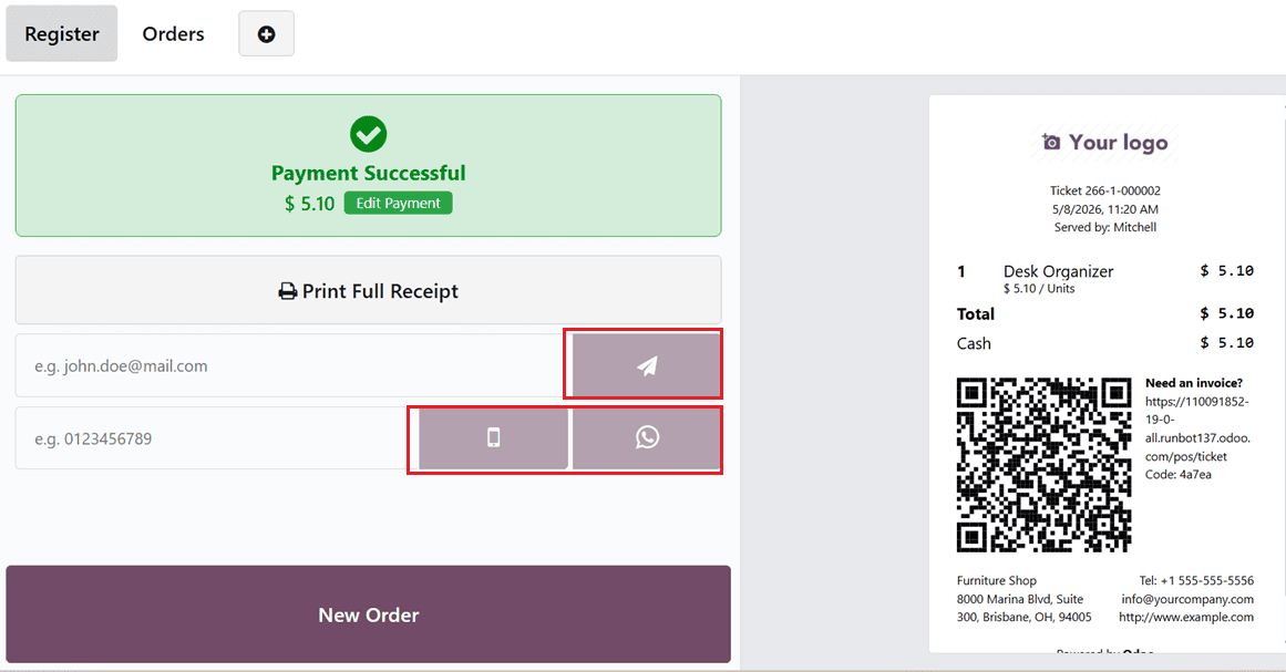 How to Print and Manage POS Receipts & Bills in Odoo 19-cybrosys