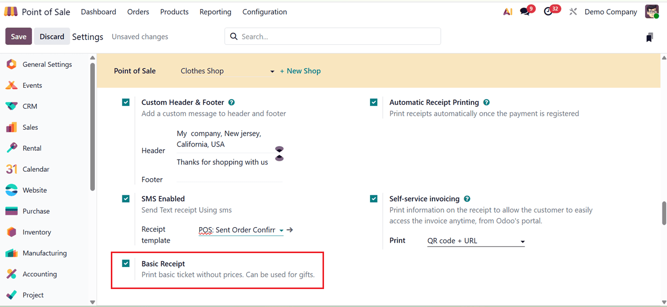 How to Print and Manage POS Receipts & Bills in Odoo 19-cybrosys