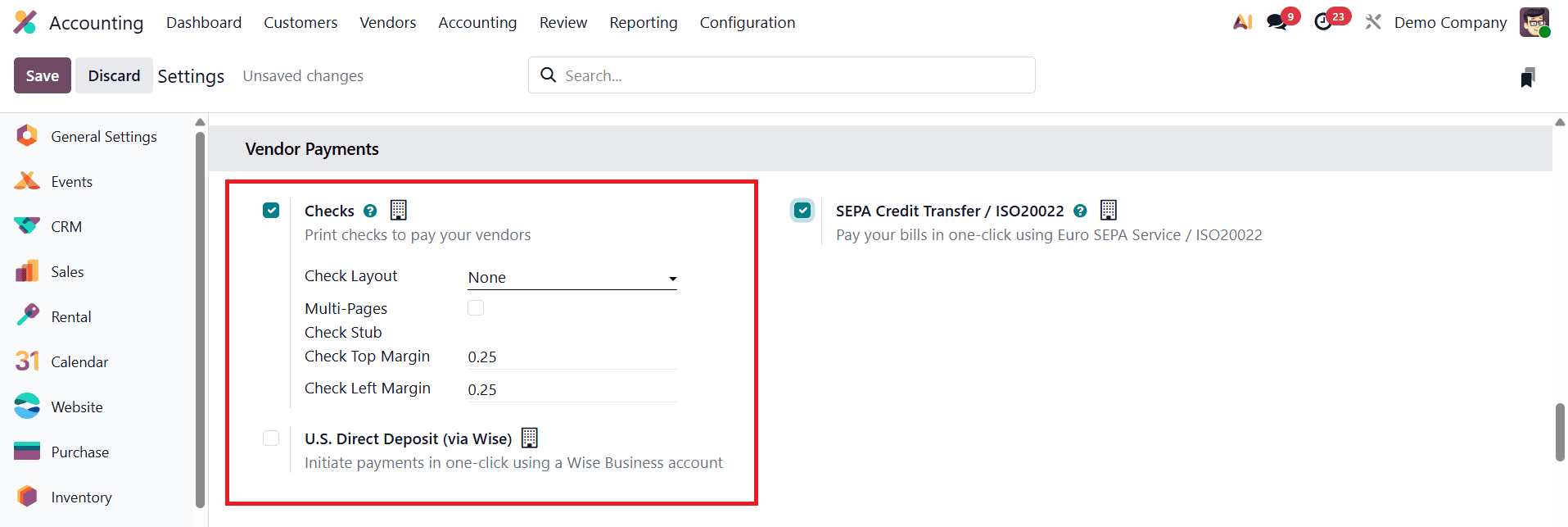 How to Process Vendor Check Payments in Odoo 19 Accounting-cybrosys