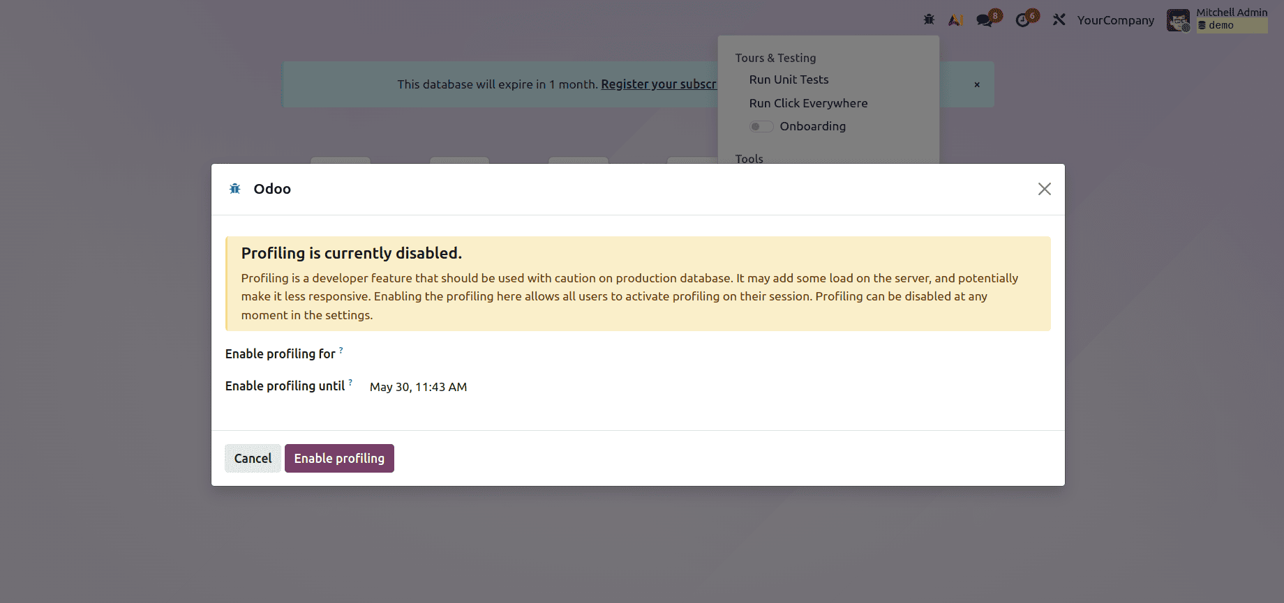 How to Profile SQL Queries in Odoo 19 and Improve Database Performance-cybrosys