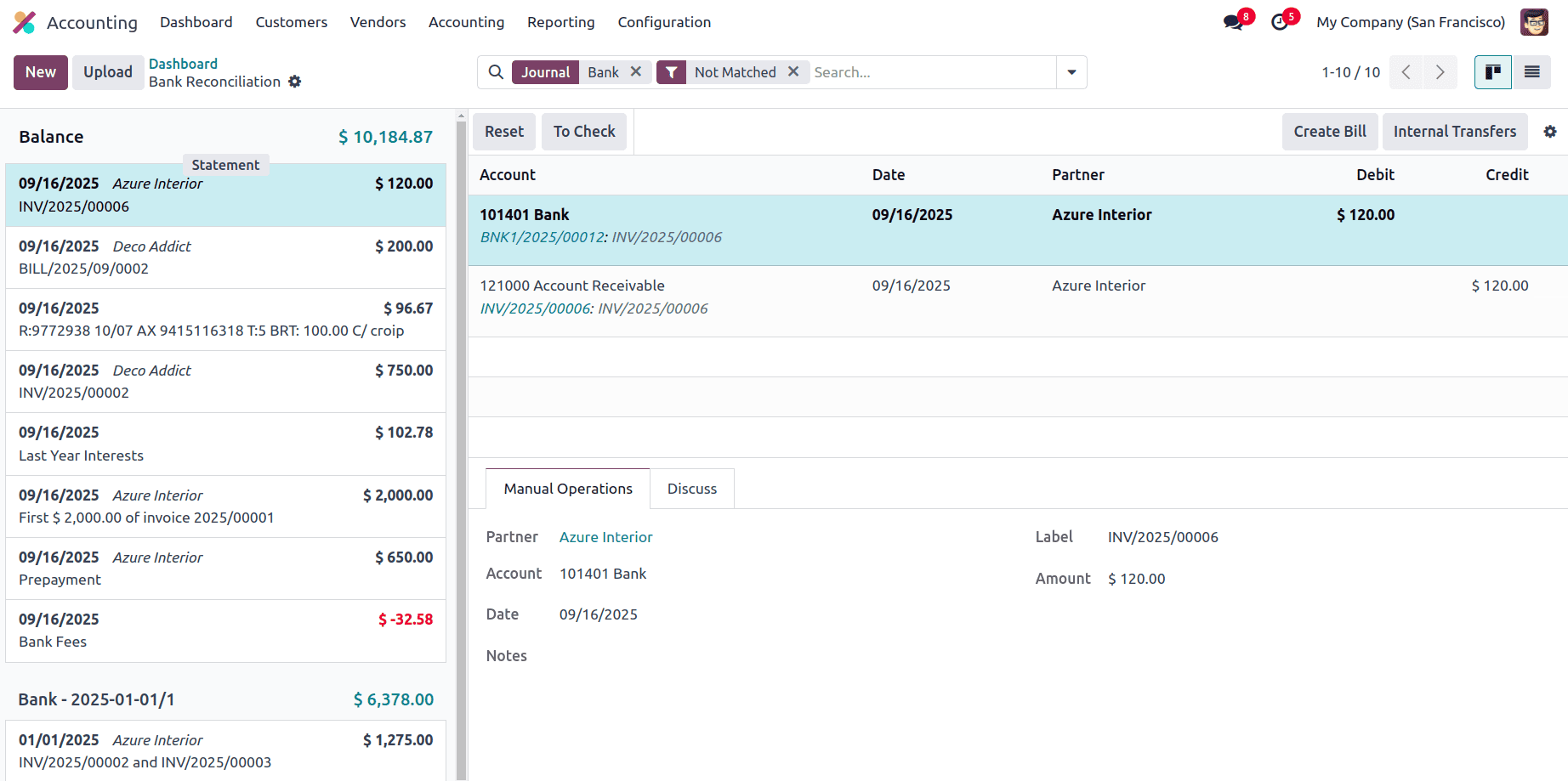 How to Reconcile Invoices and Bills Easily in Odoo 18 Accounting-cybrosys