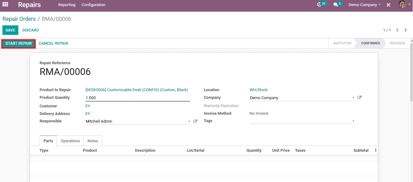 how-to-repair-products-in-odoo-13-cybrosys