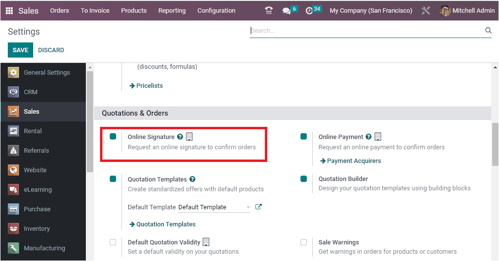 How to Request an Online Signature to Confirm Orders in Odoo 16-cybrosys