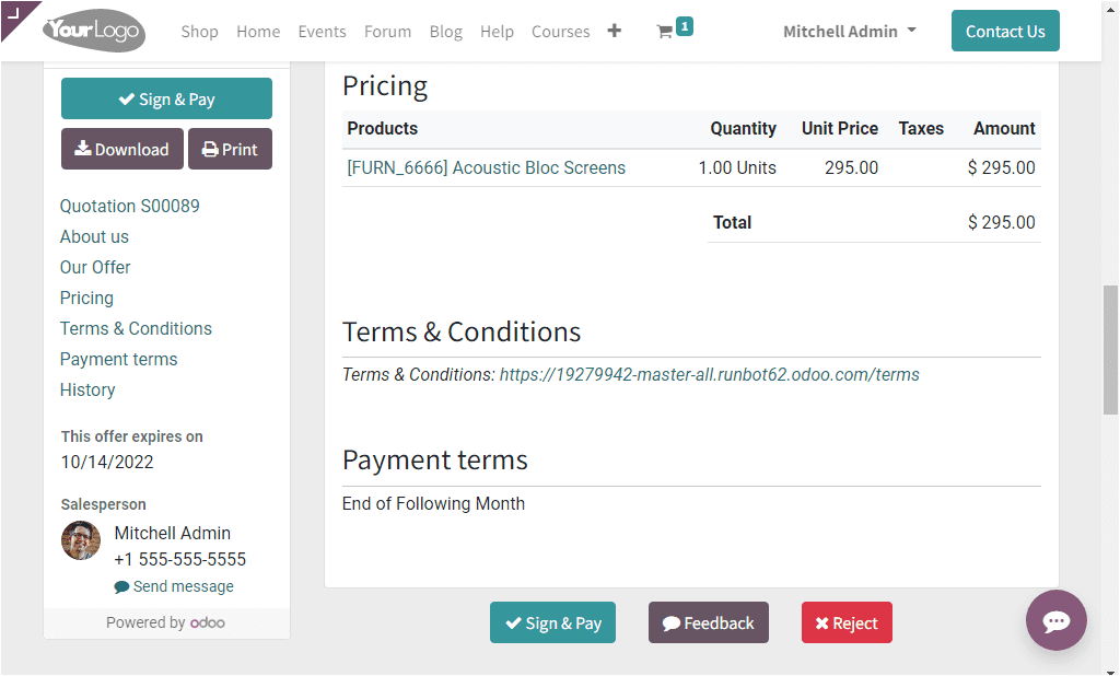 How to Request an Online Signature to Confirm Orders in Odoo 16-cybrosys