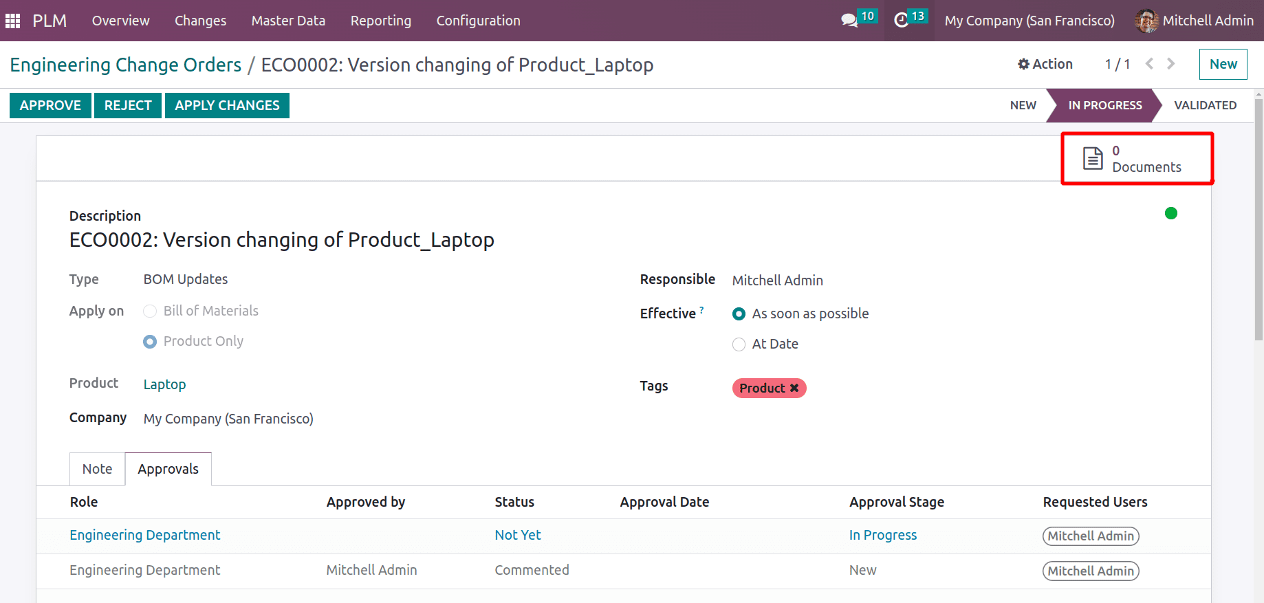 How to Revise the Version of Product and BOM With Odoo 16 PLM-cybrosys