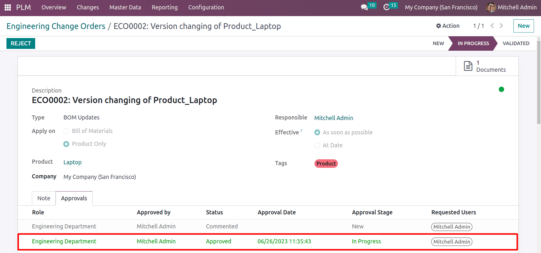 How to Revise the Version of Product and BOM With Odoo 16 PLM-cybrosys