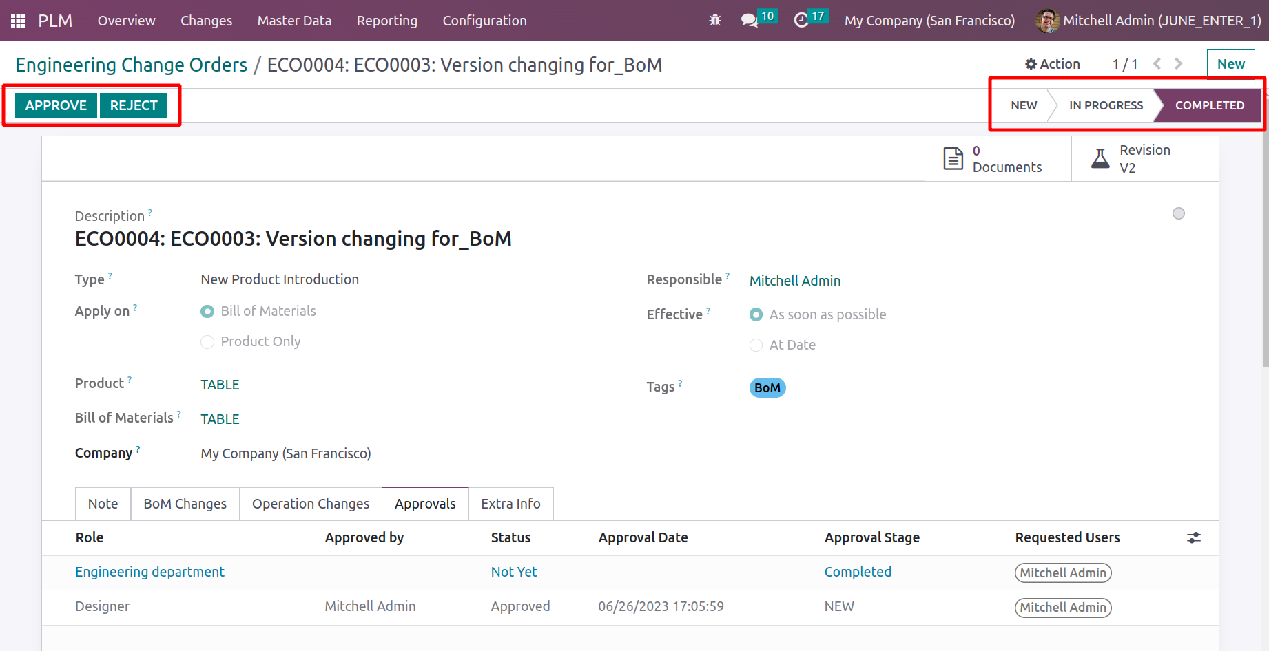 How to Revise the Version of Product and BOM With Odoo 16 PLM-cybrosys