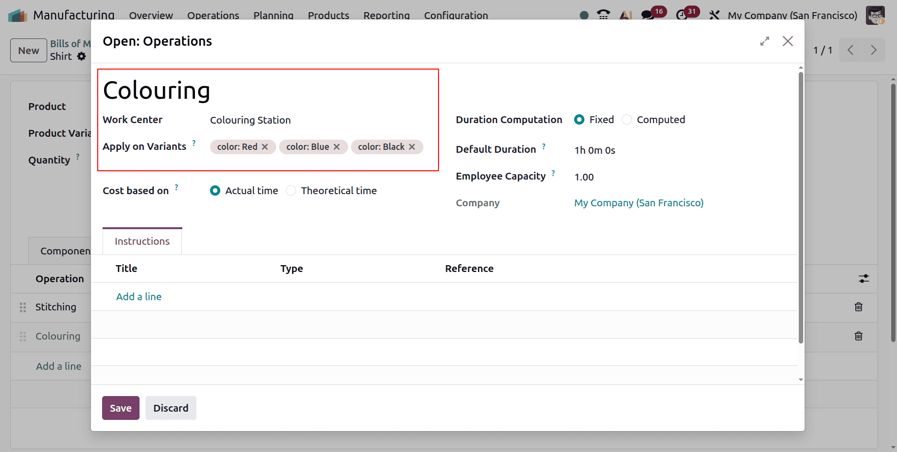 How to Route Product Variants to Multiple Workcenters in Odoo 19-cybrosys