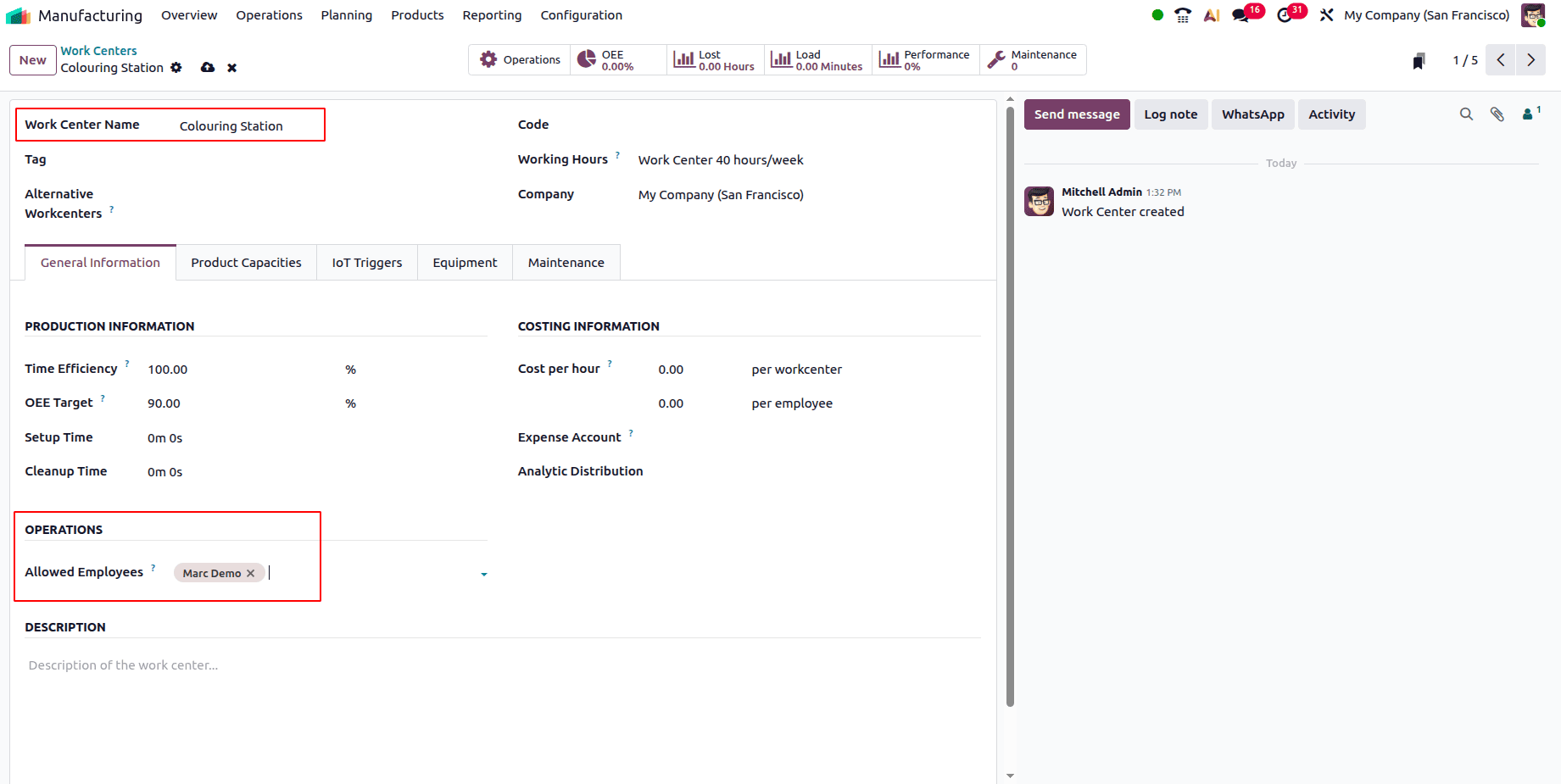 How to Route Product Variants to Multiple Workcenters in Odoo 19-cybrosys