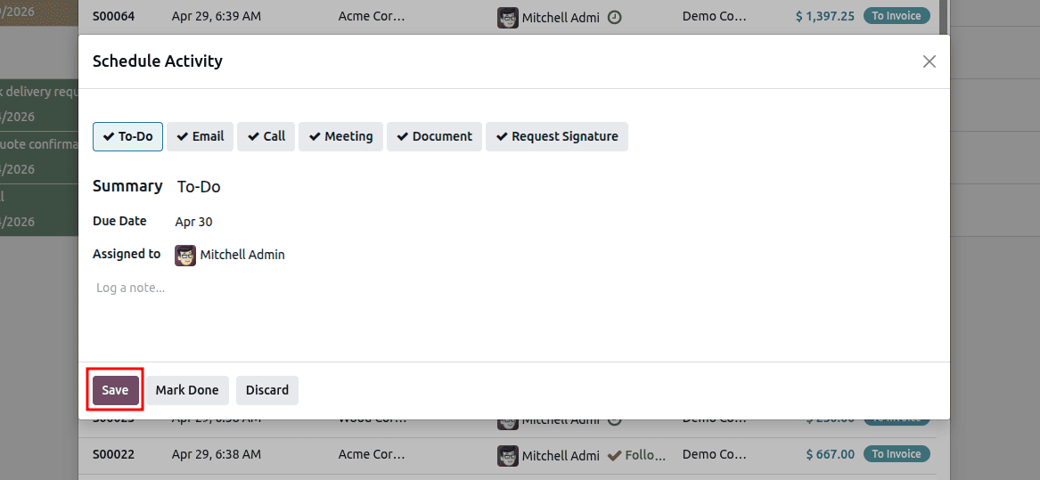 How to Schedule Activity Deadlines in Odoo 19-cybrosys