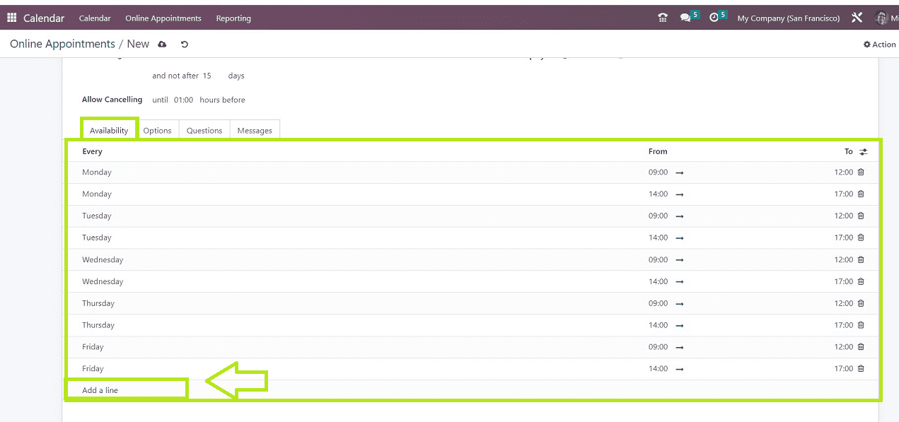 How to Schedule Online Appointments With Odoo 16 Calendar App-cybrosys