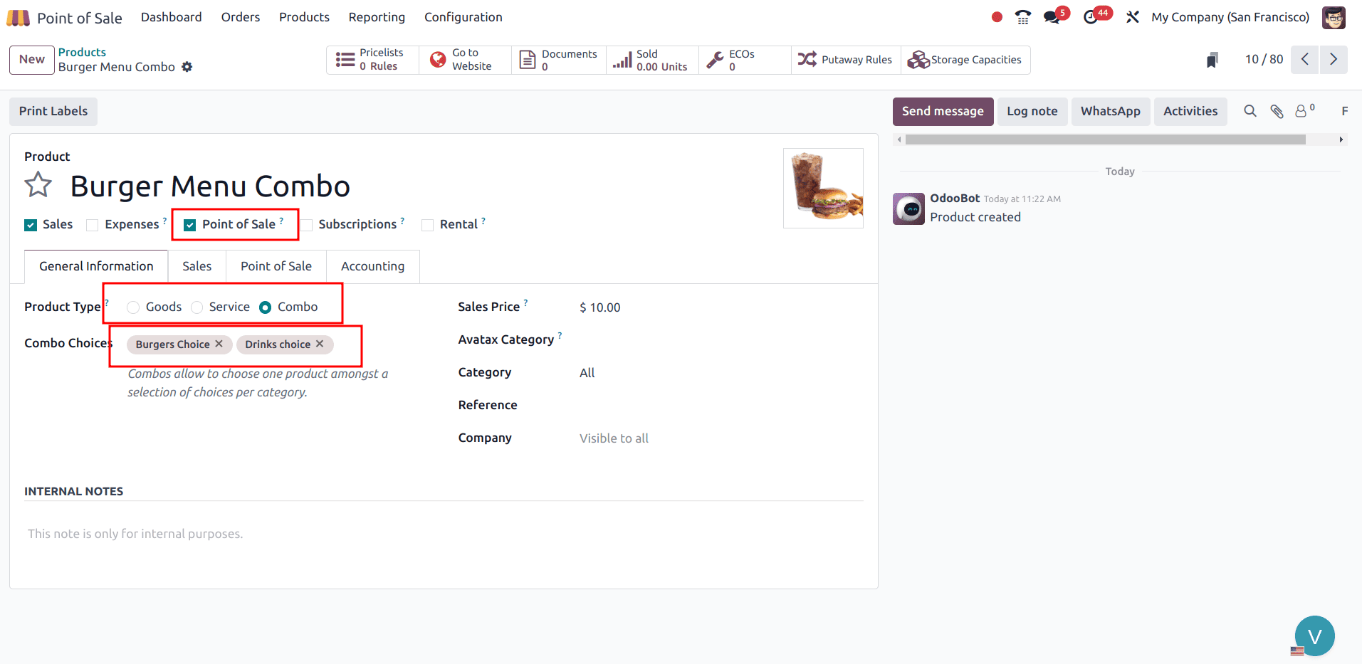How to Sell a Product on Odoo 18 Point of Sales-cybrosys