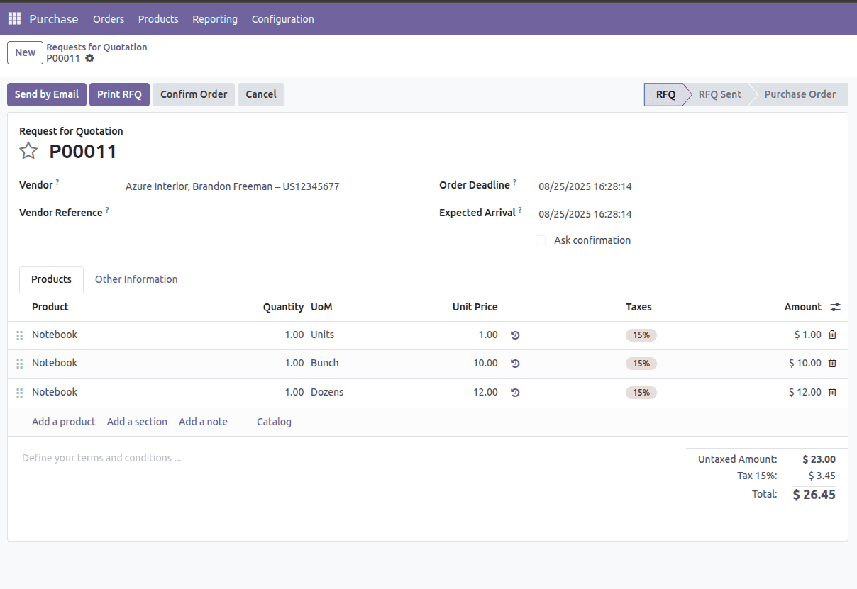How to Sell and Purchase Products in Different Units of Measure in Odoo 18-cybrosys