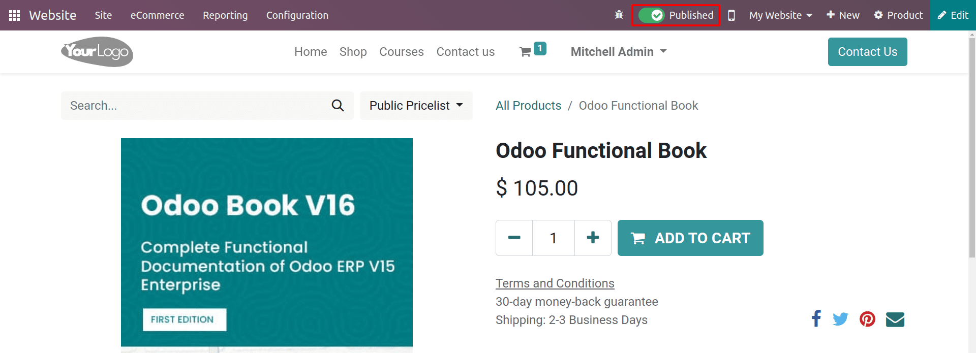 How to Sell Digital Content on an Odoo 16 Website-cybrosys