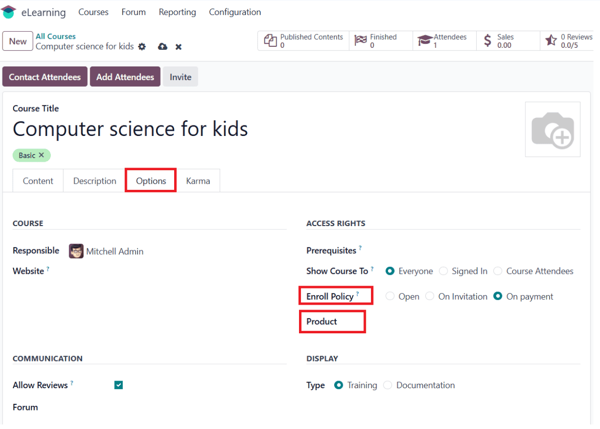 How to Sell e-Learning Courses on Odoo 18’s Platform-cybrosys