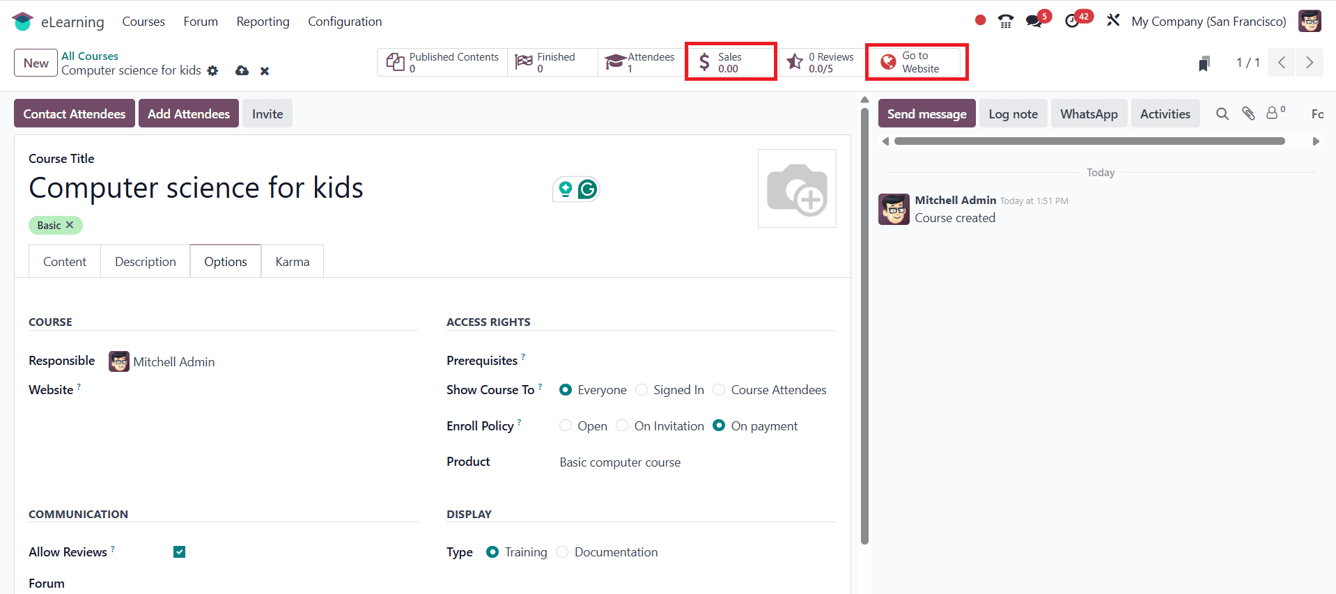 How to Sell e-Learning Courses on Odoo 18’s Platform-cybrosys