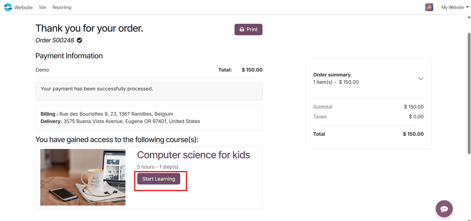 How to Sell e-Learning Courses on Odoo 18’s Platform-cybrosys