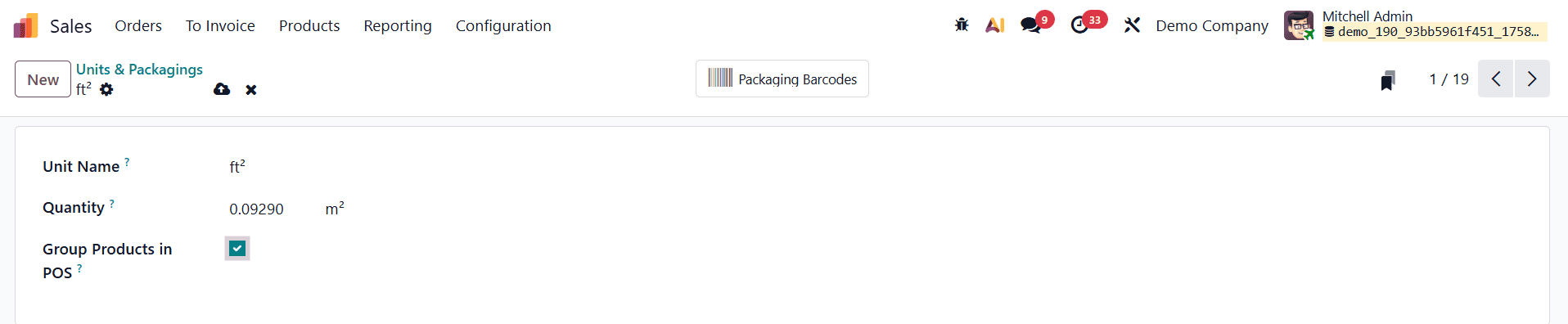 How to Sell in Multiple Units & Packaging with Odoo 19-cybrosys